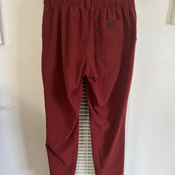 Athleta Skyline Paperbag Pant, Deep Crimson, Size 4 - Picture 5 of 5